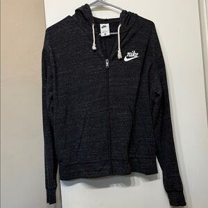 Nike Charcoal Full-Zip Hoodie
